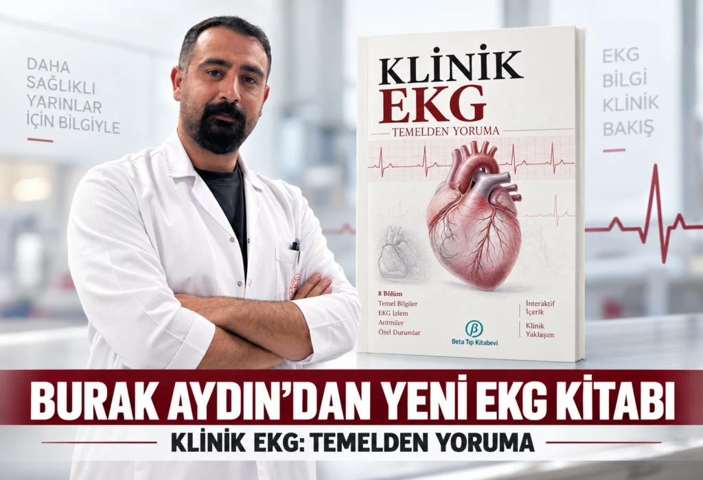 Burak Aydın’ın “Klinik EKG: Temelden Yoruma” Kitabı Sağlık Dünyasıyla Buluştu