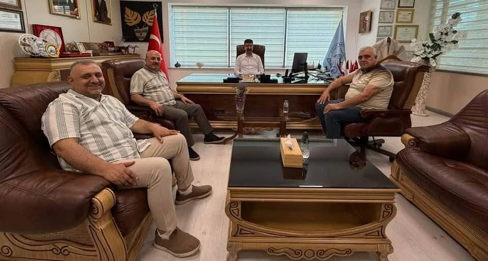 Sağlık Hak-Sen Heyetinden Elazığ Havalimanı Müdürü Görür’e Ziyaret
