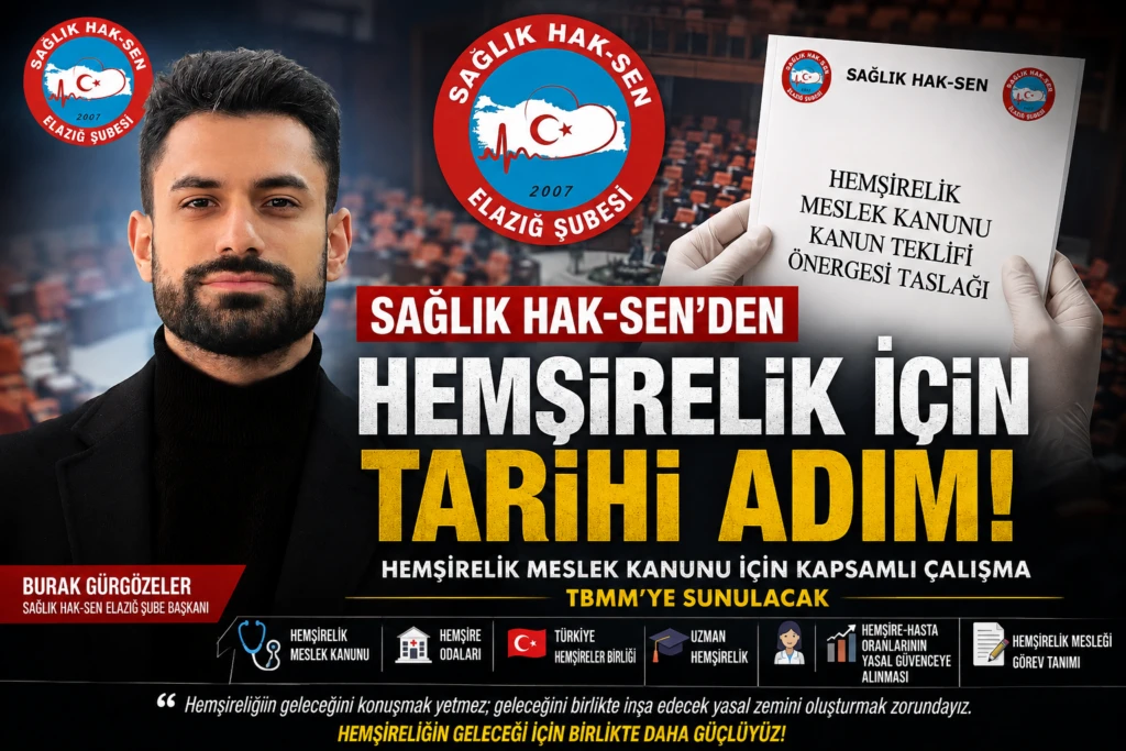 Sağlık Hak-sen’den Hemşirelik İçin Tarihi Çalışma